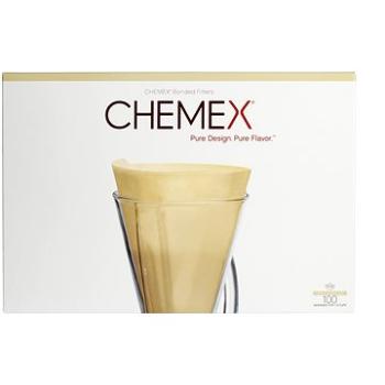 Chemex, papierové filtre pre 1– 3 šálky, prírodné, 100 ks (FP-2N)