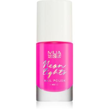 MUA Makeup Academy Neon Lights neónový lak na nechty odtieň Kinetic 8 ml