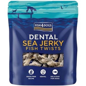 FISH4DOGS Dentálne maškrty pre psov morská ryba – závitky 100 g (5056008812423)