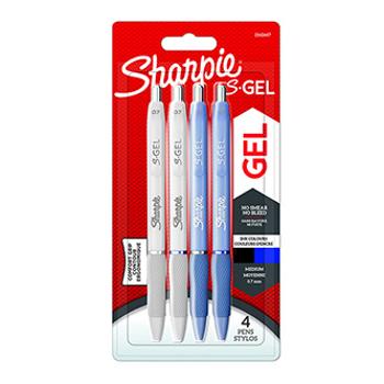 Sharpie 2162647, gélové pero S-Gel Fashion, mix farieb, 4ks, 0.7mm