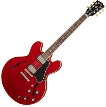 Gibson ES-335 Satin Cherry Semiakustická gitara