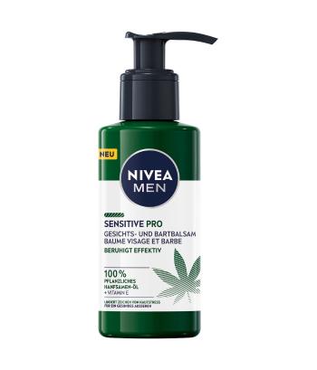 Nivea Pleťový balzam na tvár a fúzy Sensitive Pro 150 ml