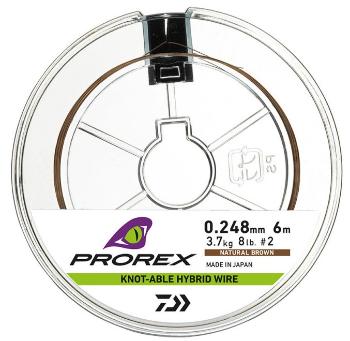Daiwa lanko prorex hybrid knotable wire brown 6 m - 0,300 mm 5,4 kg
