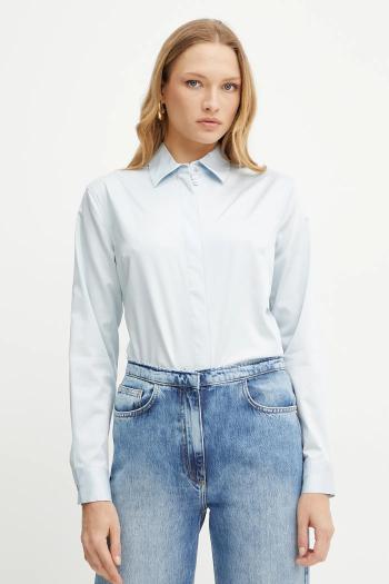 Košeľa Guess TIZIANA dámska, regular, s klasickým golierom, W5RH31 WAF10