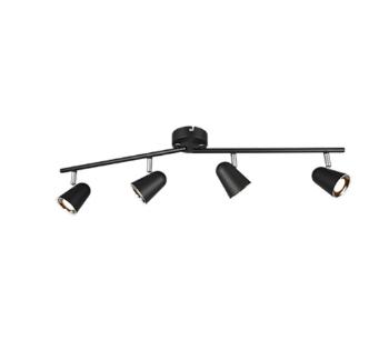 LED bodové osvetlenie Reality Toulouse čierna R82124132
