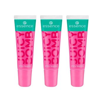 Essence  Set of 3 Juicy Bomb Shiny Lip Glosses - 102 Witty Water  Lesky na pery Ružová