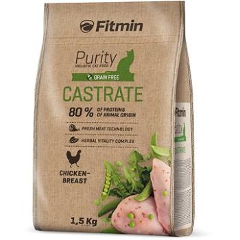 Fitmin Purity Cat Castrate s čerstvým kurčaťom pre kastrované mačky 1,5 kg (8595237013579)