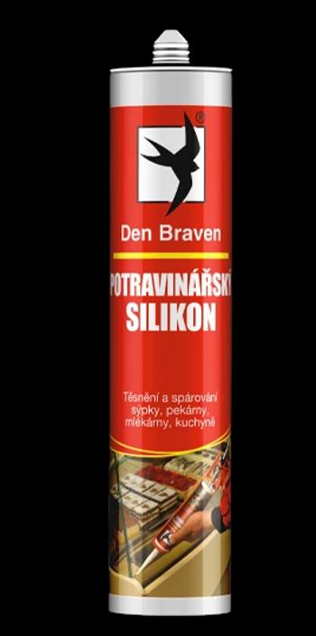 DEN BRAVEN - Potravinársky silikón 310 ml transparentná
