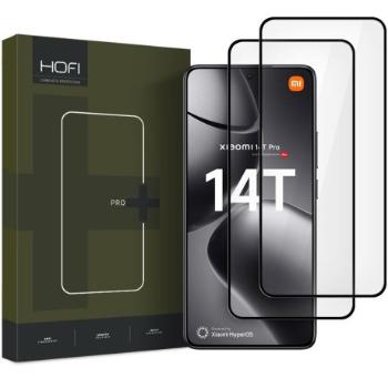 HOFI Glass Pro Full Screen ochranné sklo na Xiaomi 14T / 14T Pro, čierne
