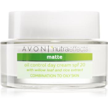 Avon Nutra Effects Matte zmatňujúci denný krém SPF 20 50 ml