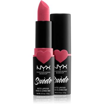 NYX Professional Makeup Suede Matte  Lipstick matný rúž odtieň 27 Cannes 3.5 g