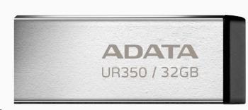 ADATA Flash Disk 32GB UR350, USB 3.2 Dash Drive, kov čierna