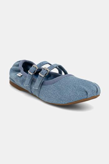 Baleríny Tommy Jeans BALLERINA DENIM EN0EN02782