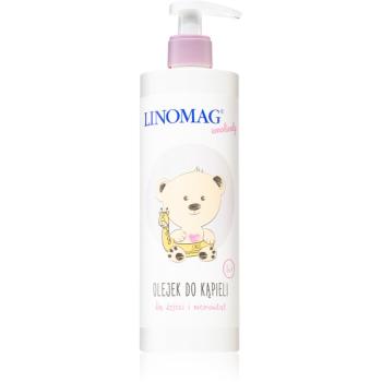 Linomag Emolienty Shower Oil olej do kúpeľa pre deti od narodenia 400 ml