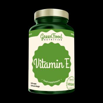 GREENFOOD NUTRITION Vitamín E 120 kapsúl