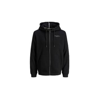 Jack & Jones  JCOTHROW SWEAT ZIP SHERPA  Mikiny Čierna