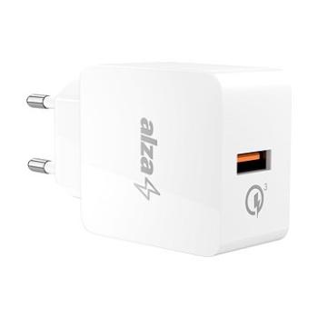 AlzaPower Q100 Quick Charge 3.0 biela (APW-CCQ100W)