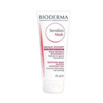 Bioderma Upokojujúca hydratačná maska pre citlivú pleť Sensibio (Soothing Mask) 75 ml