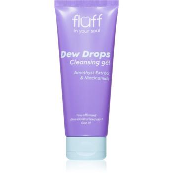 Fluff Dew Drops čistiaci pleťový gél s niacínamidom 100 ml