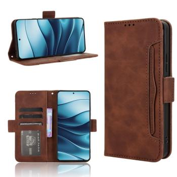 SLOT Peňaženkový obal pre Xiaomi Redmi Note 14 hnedý