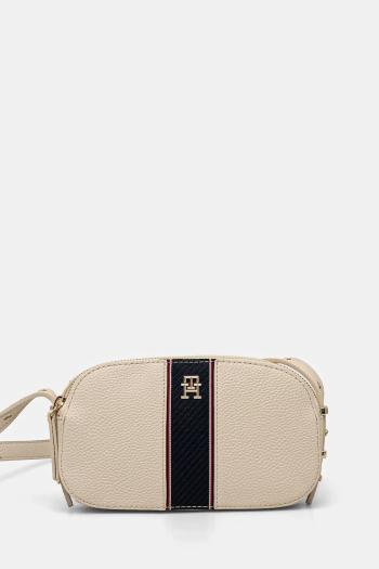 Kabelka Tommy Hilfiger béžová farba, AW0AW16898