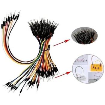 Keyes Arduino sada 3× 65 ks káblov male-male (8595065721219)