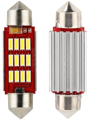 LED autó izzó M-Style LED szofita izzó 36mm 12V 12SMD CANBUS