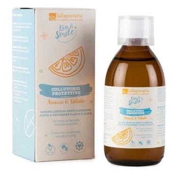LA SAPONARIA Ochranná ústna voda s pomarančom a xylitolom BIO 250 ml