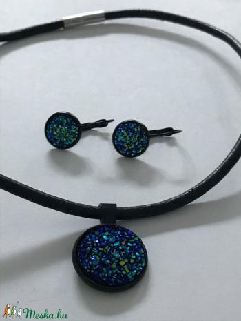 fülbevaló nyaklánc set