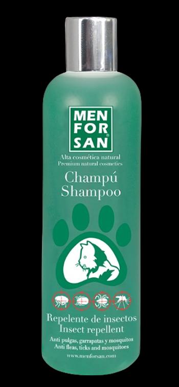 MEN FOR SAN antiparazitný šampón s citronellou pre mačky 300ml
