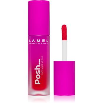 LAMEL Posh Matte Liquid Lip Stain dlhotrvajúci matný tekutý rúž odtieň 406 4 g