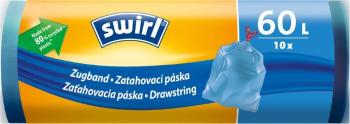 Szemeteszsák SWIRL Behúzható szemeteszsák 60 l 10 db