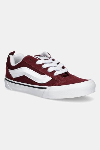 Detské tenisky Vans Knu Skool fialová farba, VN000D2T4QU1