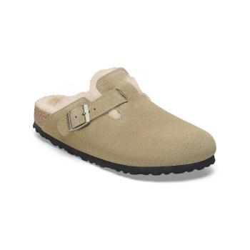 Birkenstock  Boston shearling leve  Sandále Béžová