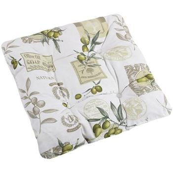 Bellatex EMA prešívaný – 40 × 40 cm, prešívaný – olivy (3140)
