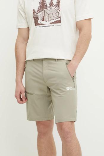 Turistické šortky Jack Wolfskin Pico Trail béžová farba, A63908