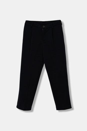 Detské nohavice Emporio Armani tmavomodrá farba, jednofarebné, EB000543 AF16254