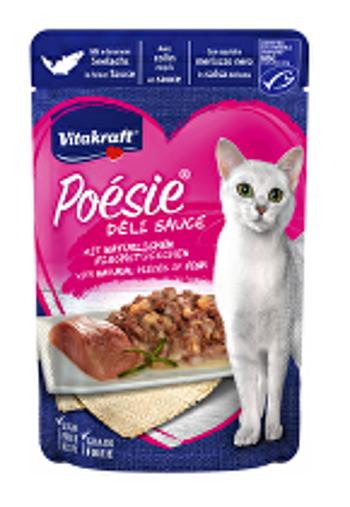 Vitakraft Cat Poésie DéliSauce kapsa treska tmavá 85g + Množstevná zľava