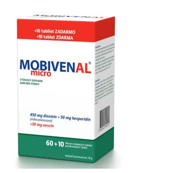 MOBIVENAL micro 60+10 tabliet ZADARMO