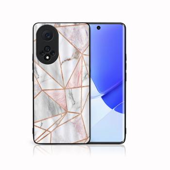 MY ART Silikónový obal Honor 50 / Huawei Nova 9 -PINK MARBLE (143)