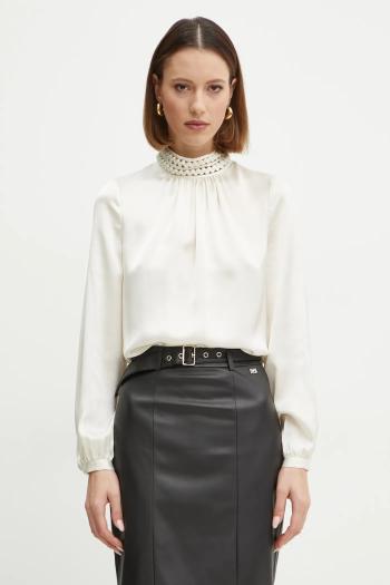 Blúzka Marciano Guess ALIZA dámska, béžová farba, jednofarebná, 5RGH20 9855Z