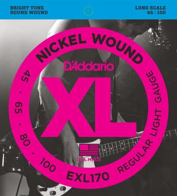 D'Addario EXL170 Struny pre basgitaru