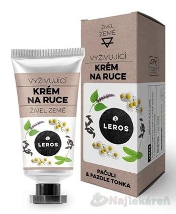 LEROS HYDRATAČNÝ KRÉM NA RUKY ŽIVEL ZEM s vôňou pančuli a fazuľou Tonka 1x30 ml