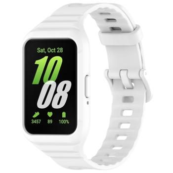 GLACIER Ochranné puzdro s remienkom pre Samsung Galaxy Fit3 biele