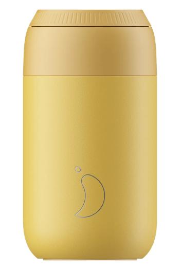 Hrnček na kávu Chillys Series 2, 340 ml žltá farba