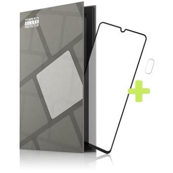Tempered Glass Protector rámčekové pre Motorola Moto E20, čierne + sklo na kameru (TGR-ME20-BL)