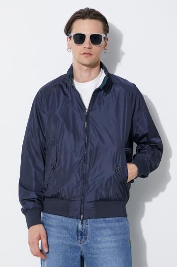 Obojstranná bunda Baracuta Reversible G9 pánska, tmavomodrá farba, prechodná, BRCPS1026