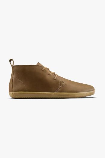 Kožené poltopánky Vivobarefoot GOBI IV hnedá farba, 305436