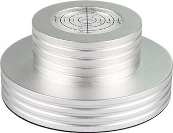 Muziker Record Aluminum Stabilizer with Bubble Level Silver Stabilizátor