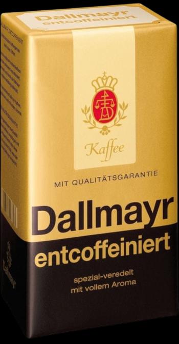 DALLMAYR Entcoffeiniert, mletá káva (bez kofeínu) 500 g